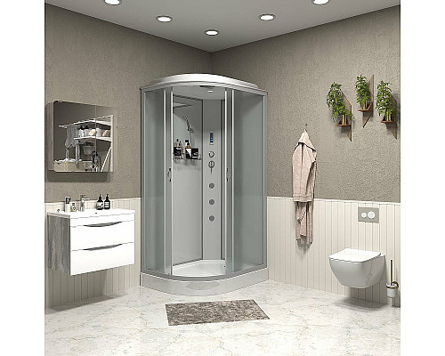 Заказать Душевая кабина Niagara Classic 120x80 R NG-3312-14RF с гидромассажем в магазине сантехники Santeh-Crystal.ru