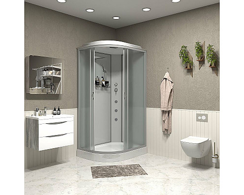 Приобрести Душевая кабина Niagara Classic 120x80 R NG-3312-14RG с гидромассажем в магазине сантехники Santeh-Crystal.ru