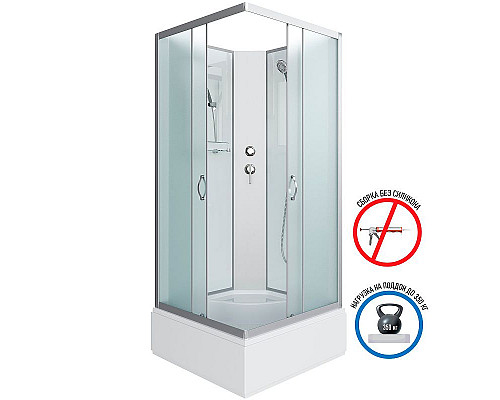 Santeh-Crystal.ru: Душевая кабина Niagara Classic 90x90 NG-1108-14BK без гидромассажа Приобрести Душевая кабина Niagara Classic 90x90 NG-1108-14BK без гидромассажа в магазине сантехники Santeh-Crystal.ru