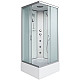 Приобрести Душевая кабина Niagara Classic 90x90 NG-1108-14G с гидромассажем в магазине сантехники Santeh-Crystal.ru