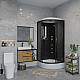 Заказать Душевая кабина Niagara Classic 90x90 NG-6501-14G с гидромассажем в магазине сантехники Santeh-Crystal.ru