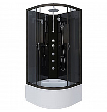 Душевая кабина Niagara Classic 90x90 6508-14BKTG с гидромассажем