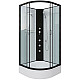 Купить Душевая кабина Niagara Classic 90x90 NG-6701-14BKG с гидромассажем в магазине сантехники Santeh-Crystal.ru