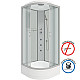 Приобрести Душевая кабина Niagara Classic 100x100 NG-3302-14G с гидромассажем в магазине сантехники Santeh-Crystal.ru