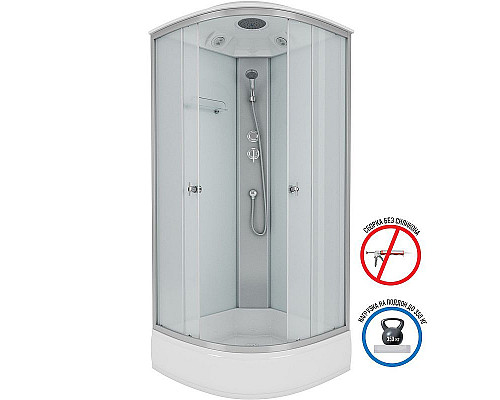 Santeh-Crystal.ru: Душевая кабина Niagara Eco 90х90 NG-3304-14 без гидромассажа Купить Душевая кабина Niagara Eco 90х90 NG-3304-14 без гидромассажа в магазине сантехники Santeh-Crystal.ru