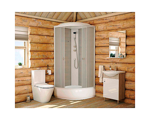 Купить Душевая кабина Niagara Eco 90х90 NG-5304-14 без гидромассажа в магазине сантехники Santeh-Crystal.ru