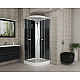 Заказать Душевая кабина Niagara Eco 90x90 NG-4501-14BLACK без гидромассажа в магазине сантехники Santeh-Crystal.ru