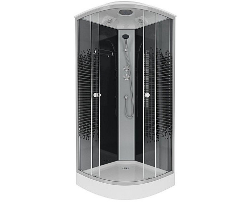 Santeh-Crystal.ru: Душевая кабина Niagara Eco 100x100 NG-4502-14BLACK без гидромассажа Приобрести Душевая кабина Niagara Eco 100x100 NG-4502-14BLACK без гидромассажа в магазине сантехники Santeh-Crystal.ru
