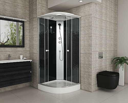 Santeh-Crystal.ru: Душевая кабина Niagara Eco 100x100 NG-4502-14BLACK без гидромассажа Приобрести Душевая кабина Niagara Eco 100x100 NG-4502-14BLACK без гидромассажа в магазине сантехники Santeh-Crystal.ru
