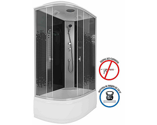Santeh-Crystal.ru: Душевая кабина Niagara Eco NG-7510-14R 120х80 без гидромассажа Заказать Душевая кабина Niagara Eco NG-7510-14R 120х80 без гидромассажа в магазине сантехники Santeh-Crystal.ru