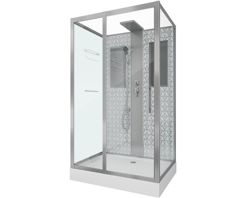 Купить Душевая кабина Niagara Lux NG-7711WBK 120x90 без гидромассажа в магазине сантехники Santeh-Crystal.ru