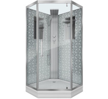 Душевая кабина Niagara Lux NG-7799WBK 90x90 без гидромассажа