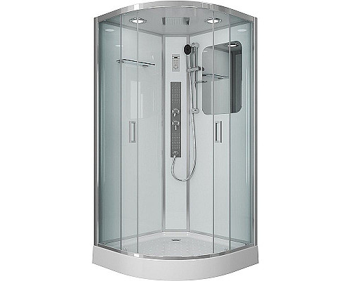 Купить Душевая кабина Niagara Premium 90x90 NG-6001-01G с гидромассажем в магазине сантехники Santeh-Crystal.ru