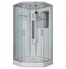 Душевая кабина Niagara Premium 100x100 NG-6002-01GD с гидромассажем