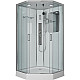 Купить Душевая кабина Niagara Premium 100x100 NG-6002-01GD с гидромассажем в магазине сантехники Santeh-Crystal.ru