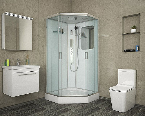 Santeh-Crystal.ru: Душевая кабина Niagara Premium 100x100 NG-6002-01GD с гидромассажем Купить Душевая кабина Niagara Premium 100x100 NG-6002-01GD с гидромассажем в магазине сантехники Santeh-Crystal.ru