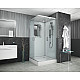 Приобрести Душевая кабина Niagara Premium 90x90 NG-6001-01GQ с гидромассажем в магазине сантехники Santeh-Crystal.ru