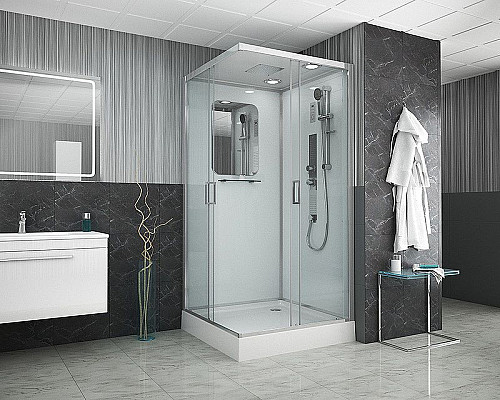 Santeh-Crystal.ru: Душевая кабина Niagara Premium 100x100 NG-6002-01GQ с гидромассажем Приобрести Душевая кабина Niagara Premium 100x100 NG-6002-01GQ с гидромассажем в магазине сантехники Santeh-Crystal.ru