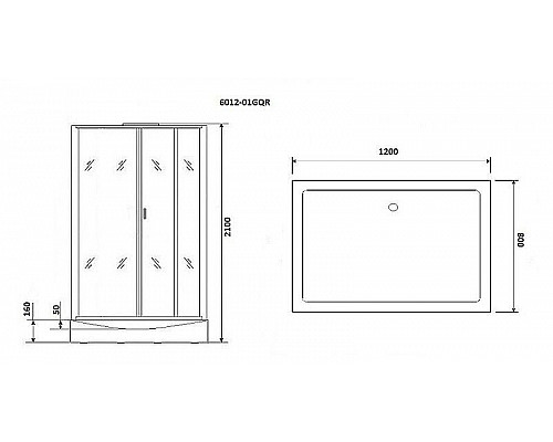 Santeh-Crystal.ru: Душевая кабина Niagara Premium 120x80 NG-6012-01GQR с гидромассажем Приобрести Душевая кабина Niagara Premium 120x80 NG-6012-01GQR с гидромассажем в магазине сантехники Santeh-Crystal.ru