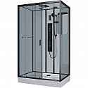 Душевая кабина Niagara Premium 120x80 NG-6912-01GQL Black с гидромассажем Душевая кабина Niagara Premium 120x80 NG-6912-01GQL Black с гидромассажем