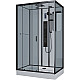 Заказать Душевая кабина Niagara Premium 120x80 NG-6912-01GQL Black с гидромассажем в магазине сантехники Santeh-Crystal.ru