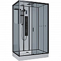 Душевая кабина Niagara Premium 120x80 NG-6912-01GQR Black с гидромассажем Душевая кабина Niagara Premium 120x80 NG-6912-01GQR Black с гидромассажем