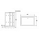 Купить Душевая кабина Niagara Premium 120x80 NG-6912-01GQR Black с гидромассажем в магазине сантехники Santeh-Crystal.ru