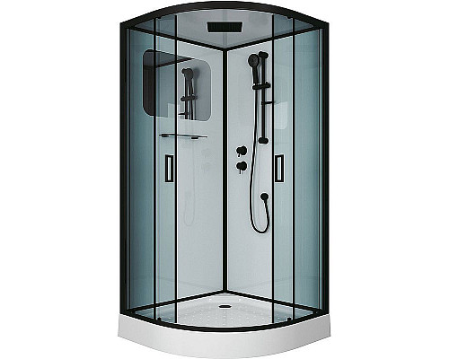 Santeh-Crystal.ru: Душевая кабина Niagara Premium 90x90 NG-6901-01 Black без гидромассажа Купить Душевая кабина Niagara Premium 90x90 NG-6901-01 Black без гидромассажа в магазине сантехники Santeh-Crystal.ru
