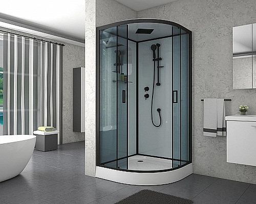 Santeh-Crystal.ru: Душевая кабина Niagara Premium 90x90 NG-6901-01 Black без гидромассажа Купить Душевая кабина Niagara Premium 90x90 NG-6901-01 Black без гидромассажа в магазине сантехники Santeh-Crystal.ru