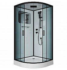 Душевая кабина Niagara Premium 100x100 NG-6902-01 Black без гидромассажа