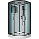 Приобрести Душевая кабина Niagara Premium 100x100 NG-6902-01 Black без гидромассажа в магазине сантехники Santeh-Crystal.ru