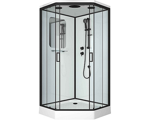Santeh-Crystal.ru: Душевая кабина Niagara Premium 90x90 NG-6901-01D Black без гидромассажа Купить Душевая кабина Niagara Premium 90x90 NG-6901-01D Black без гидромассажа в магазине сантехники Santeh-Crystal.ru