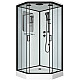 Купить Душевая кабина Niagara Premium 90x90 NG-6901-01D Black без гидромассажа в магазине сантехники Santeh-Crystal.ru