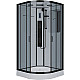 Заказать Душевая кабина Niagara Premium 90x90 NG-6901-01G Black с гидромассажем в магазине сантехники Santeh-Crystal.ru