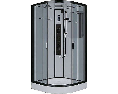 Santeh-Crystal.ru: Душевая кабина Niagara Premium 100x100 NG-6902-01G Black с гидромассажем Заказать Душевая кабина Niagara Premium 100x100 NG-6902-01G Black с гидромассажем в магазине сантехники Santeh-Crystal.ru