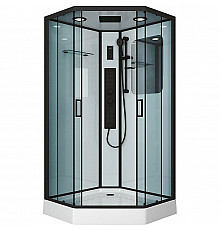 Душевая кабина Niagara Premium 90x90 NG-6901-01GD Black с гидромассажем