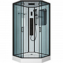 Душевая кабина Niagara Premium 100x100 NG-6902-01GD Black с гидромассажем Душевая кабина Niagara Premium 100x100 NG-6902-01GD Black с гидромассажем