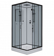 Душевая кабина Niagara Premium 90x90 NG-6901-01Q Black без гидромассажа