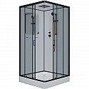 Душевая кабина Niagara Premium 100x100 NG-6902-01Q Black без гидромассажа Душевая кабина Niagara Premium 100x100 NG-6902-01Q Black без гидромассажа