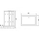 Заказать Душевая кабина Niagara Premium 120x80 NG-6012-01QL без гидромассажа в магазине сантехники Santeh-Crystal.ru