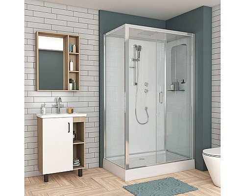 Купить Душевая кабина Niagara Premium 120x80 NG-6012-01QR без гидромассажа в магазине сантехники Santeh-Crystal.ru