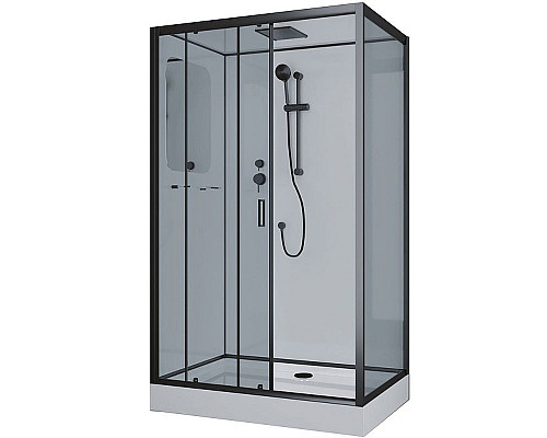 Santeh-Crystal.ru: Душевая кабина Niagara Premium 120x80 NG-6912-01QL Black без гидромассажа Заказать Душевая кабина Niagara Premium 120x80 NG-6912-01QL Black без гидромассажа в магазине сантехники Santeh-Crystal.ru