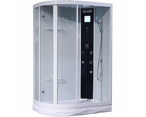 Santeh-Crystal.ru: Душевая кабина Orans 130x90 R 86155ar с гидромассажем профиль Белый задние стенки Белые Приобрести Душевая кабина Orans 130x90 R 86155ar с гидромассажем профиль Белый задние стенки Белые в магазине сантехники Santeh-Crystal.ru