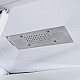 Купить Душевая кабина Orans 130x90 L 86155al с гидромассажем профиль Белый задние стенки Белые в магазине сантехники Santeh-Crystal.ru