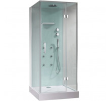 Душевая кабина Orans 90x100 86120s0 с баней профиль Белый задние стенки Белые