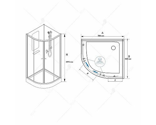Santeh-Crystal.ru: Душевая кабина RGW Andaman AN-208 90х90 381320899-12 без гидромассажа Заказать Душевая кабина RGW Andaman AN-208 90х90 381320899-12 без гидромассажа в магазине сантехники Santeh-Crystal.ru