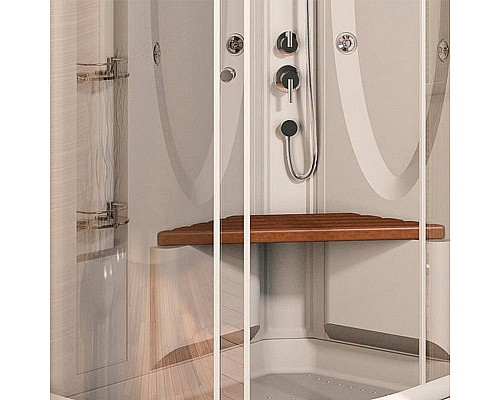 Santeh-Crystal.ru: Душевая кабина Radomir Гранд 123x93 R 1-05-1-2-0-1160 профиль Белый стекло прозрачное Заказать Душевая кабина Radomir Гранд 123x93 R 1-05-1-2-0-1160 профиль Белый стекло прозрачное в магазине сантехники Santeh-Crystal.ru