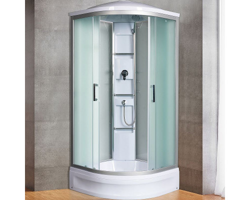 Заказать Душевая кабина River Amur 90x90 МТ 10000001439 с поддоном в магазине сантехники Santeh-Crystal.ru