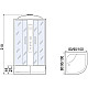 Заказать Душевая кабина River Dunay 80x80 ТН 10000003139 с поддоном в магазине сантехники Santeh-Crystal.ru