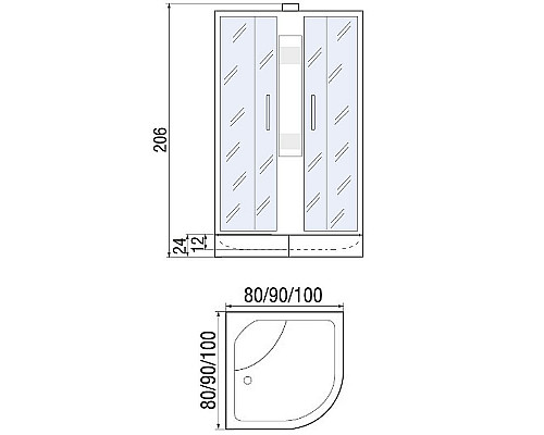 Santeh-Crystal.ru: Душевая кабина River Nara 80x80 МТ Б/К 10000002159 с поддоном Купить Душевая кабина River Nara 80x80 МТ Б/К 10000002159 с поддоном в магазине сантехники Santeh-Crystal.ru